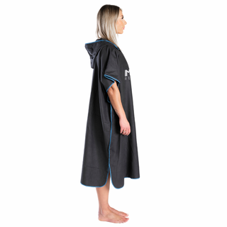 Women's micro fibre towel hoodie side view